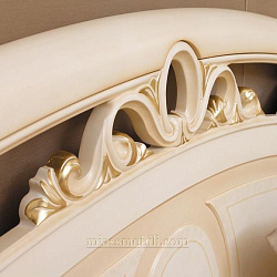 Кровать двойная (1800x2000) с ножной спинкой