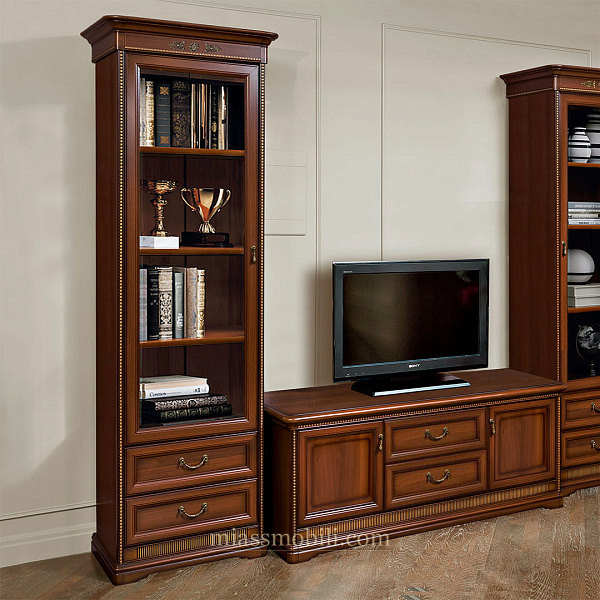 Шкаф 1-дв. с щитовыми полками